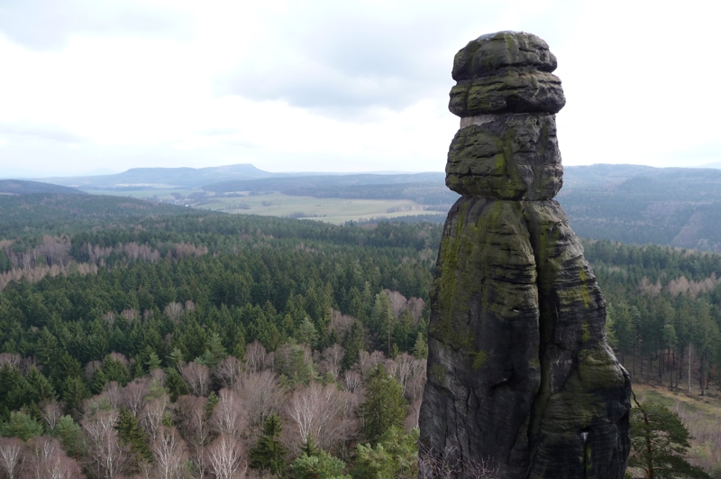 Sächsische Schweiz - Pfaffenstein mit Barbarine
